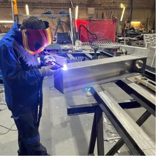 Soudure acietern akuliniu inox à Ingré près d'Orléans, Loiret (45), à la Métallerie Huguet Creiche